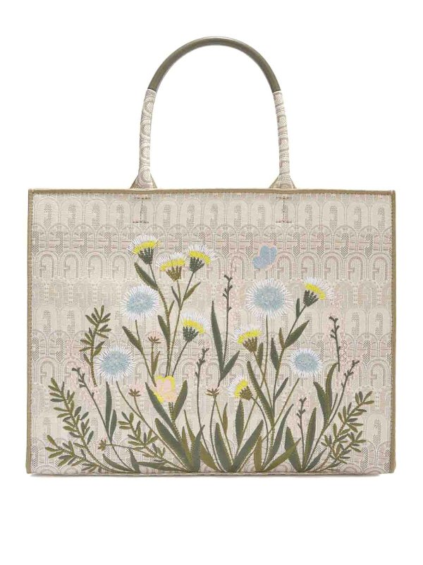 FURLA: Handtaschen - Shopper - Beige