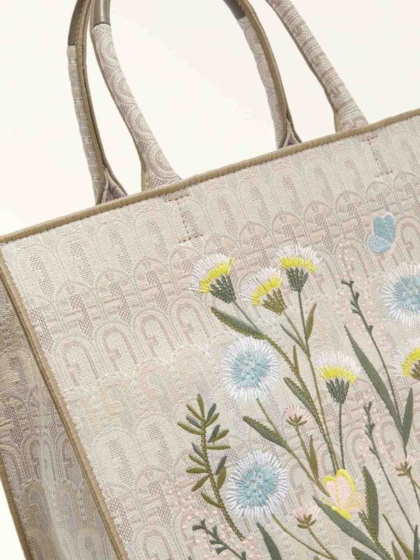 FURLA: Handtaschen online - Shopper - Beige