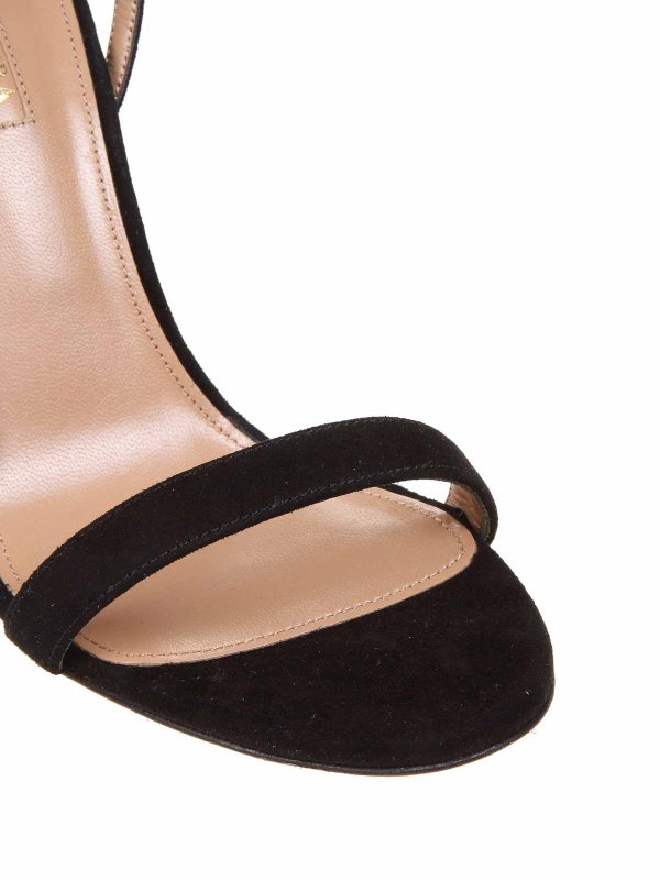 Aquazzura buy online サンダル - 黒
