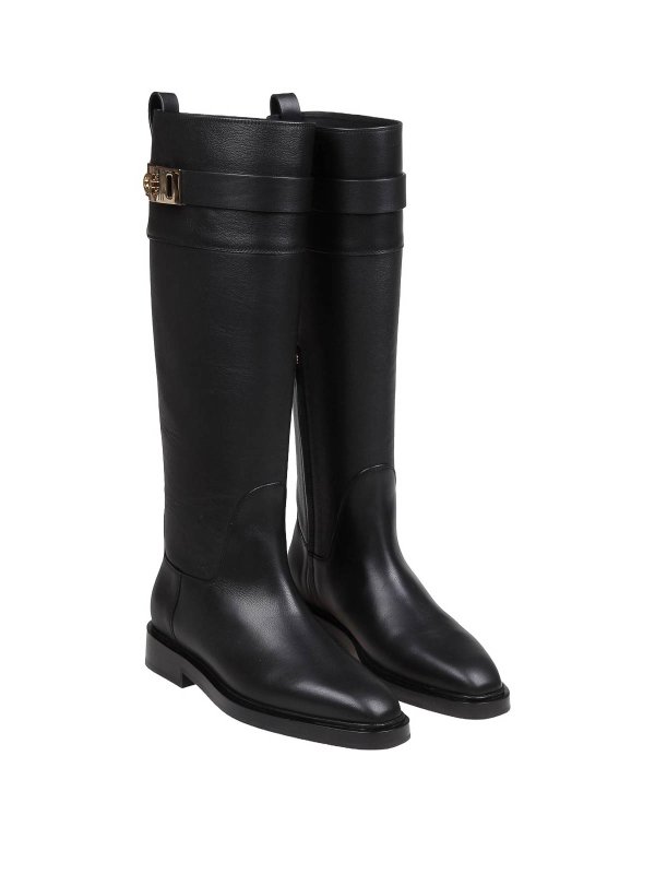 FERRAGAMO: Botas online - Botas - Negro