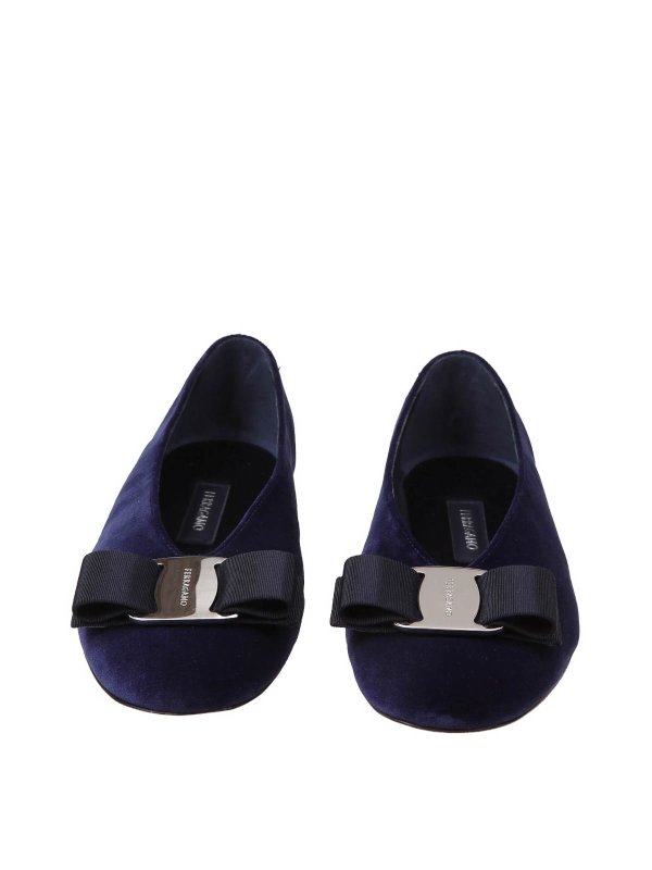 The Best Shops FERRAGAMO: Ballerines - Ballerines - Bleu