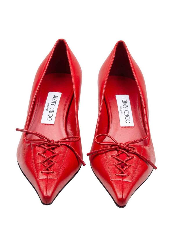 パンプス - 赤 shop online: JIMMY CHOO