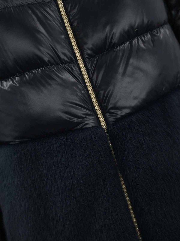 The Best Shops HERNO: Vestes-rembourrees - Blouson Rembourré - Bleu