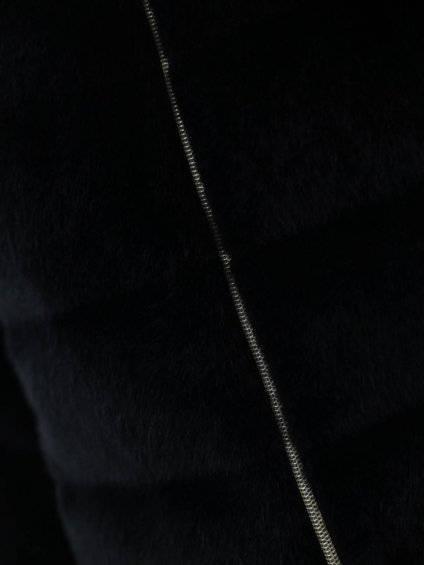 The Best Shops HERNO: 毛皮＆シアリングコート - 毛皮/ムートンコート - 黒