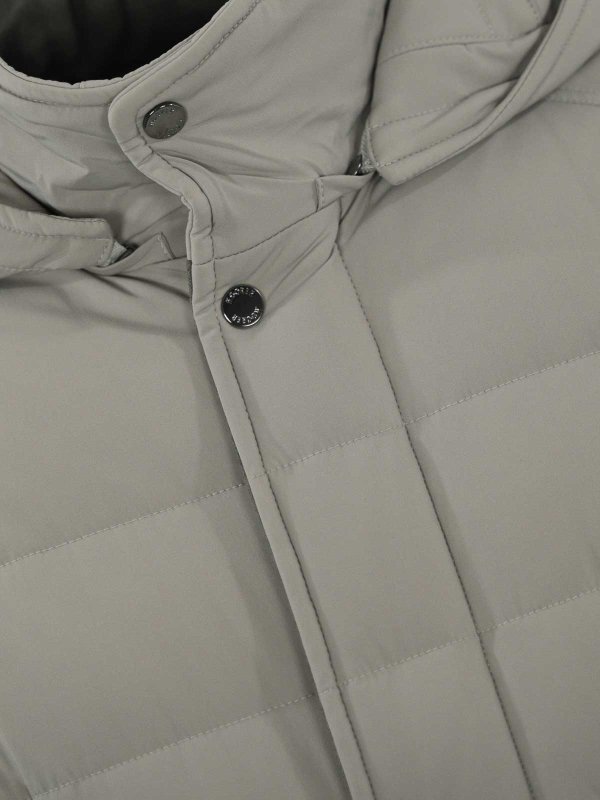 The Best Shops MOORER: Abrigos acolchados - Abrigo Alcochado - Gris Claro