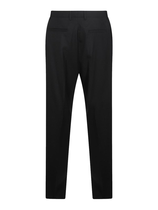 MOSCHINO: Trousers Shorts online - Black Wool Pants