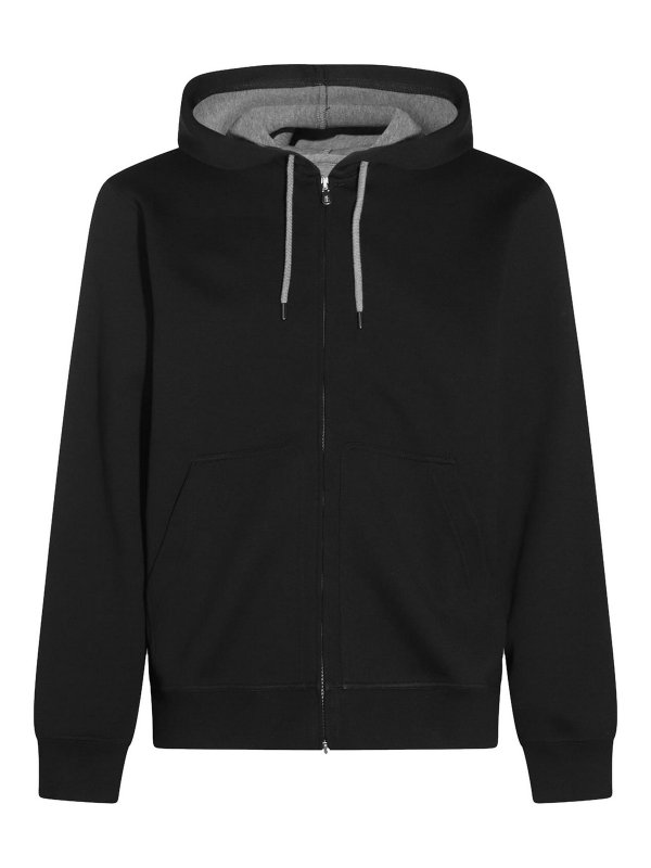 BRUNELLO CUCINELLI: スウェット＆セーター - スウェットシャツ/セーター - 黒