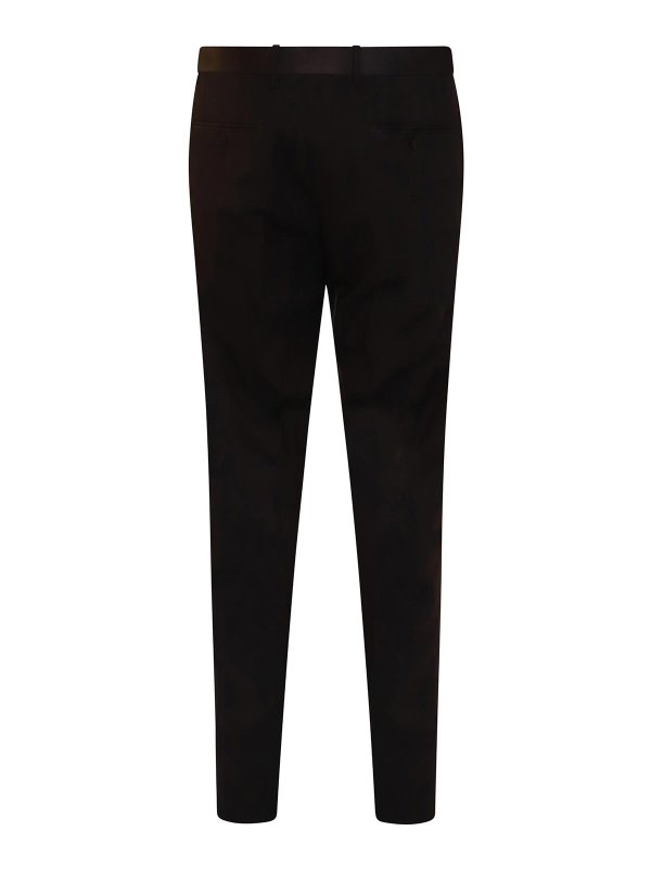 DOLCE & GABBANA: Trousers Shorts online - Black Pants