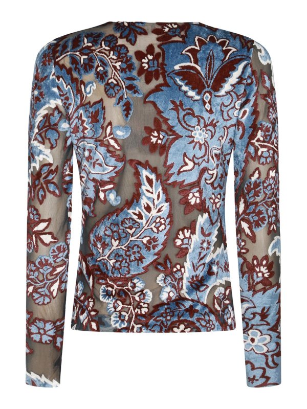 ETRO: Tops y camisetas sin mangas online - Top - Rojo