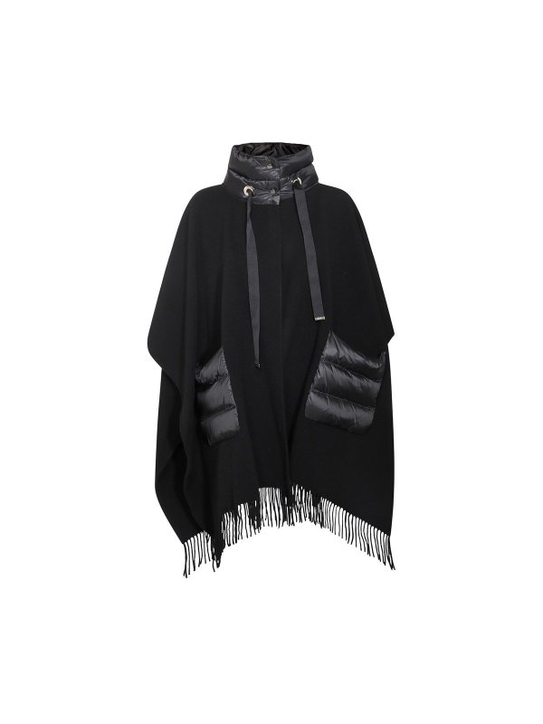 HERNO: Capes & Ponchos - Cape - Noir