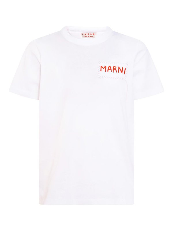 Marni: Camisetas - Camiseta - Blanco
