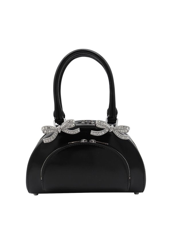 Self Portrait: クロスボディバッグ - クロスボディバッグ - 黒