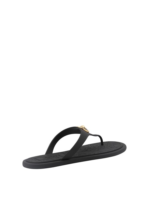 VERSACE: Sandalen online - Ballerinas - Schwarz