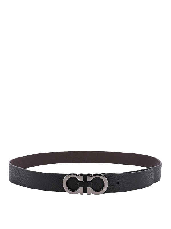 FERRAGAMO: ベルト - ベルト - 黒