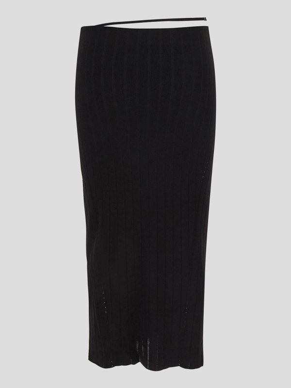 JACQUEMUS: Knee length skirts & Midi online - Black Skirt