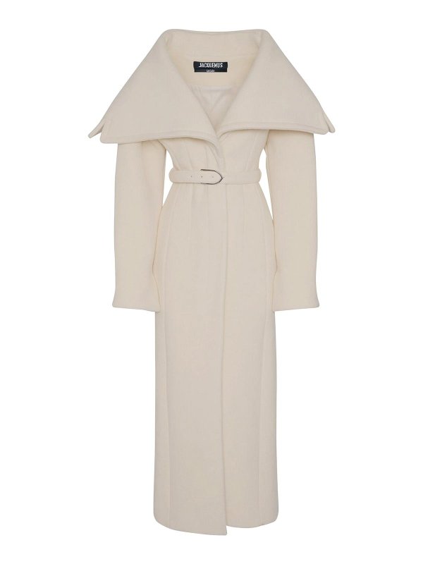 JACQUEMUS: ロングコート - ショートコート - 黒