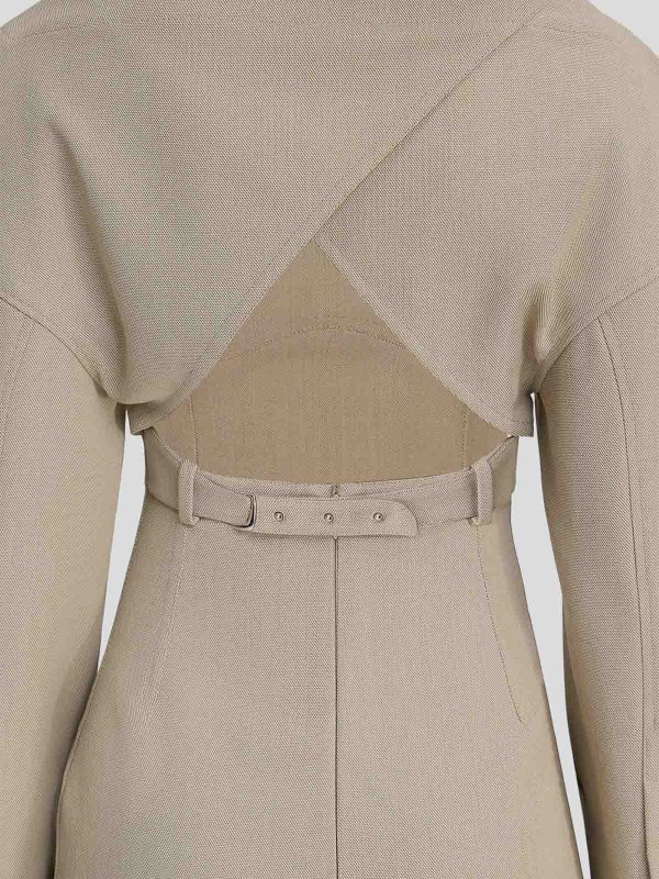 The Best Shops JACQUEMUS: knee length dresses - Beige dress