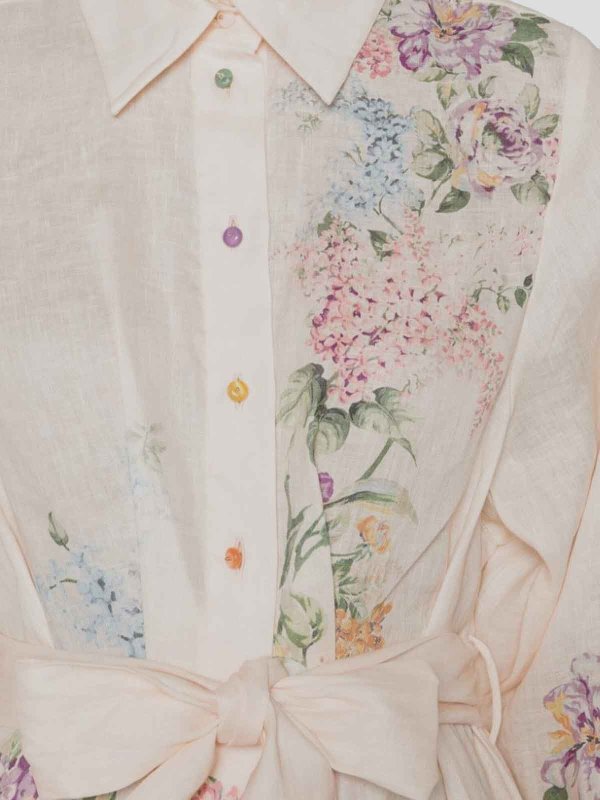 The Best Shops ZIMMERMANN: Maxi robe - Maxi Robe - Blanc