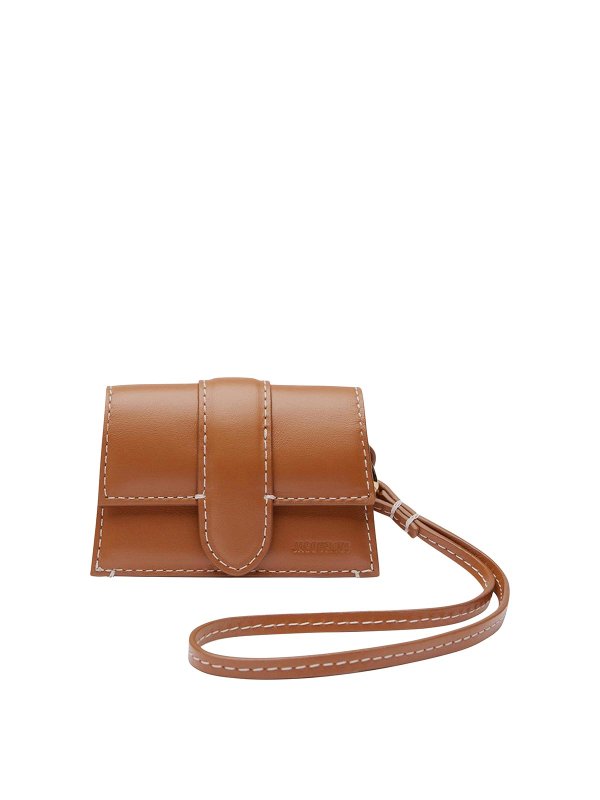 JACQUEMUS: clutches - Brown pochette bag