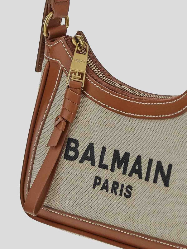 Logo bag shop online: Balmain