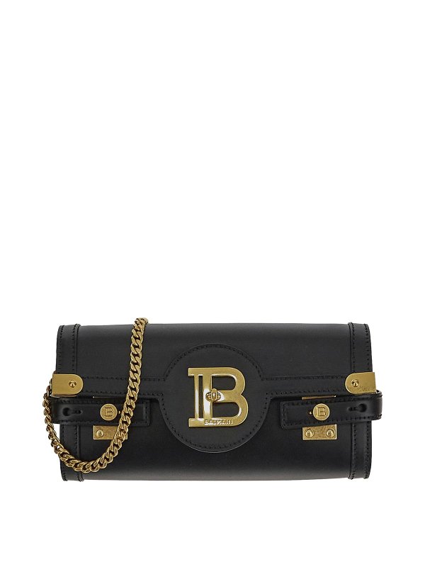 Balmain: cross body bags - Leather bag