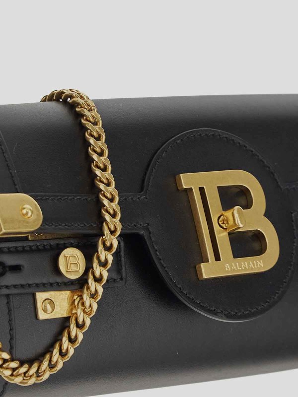 Leather bag shop online: Balmain