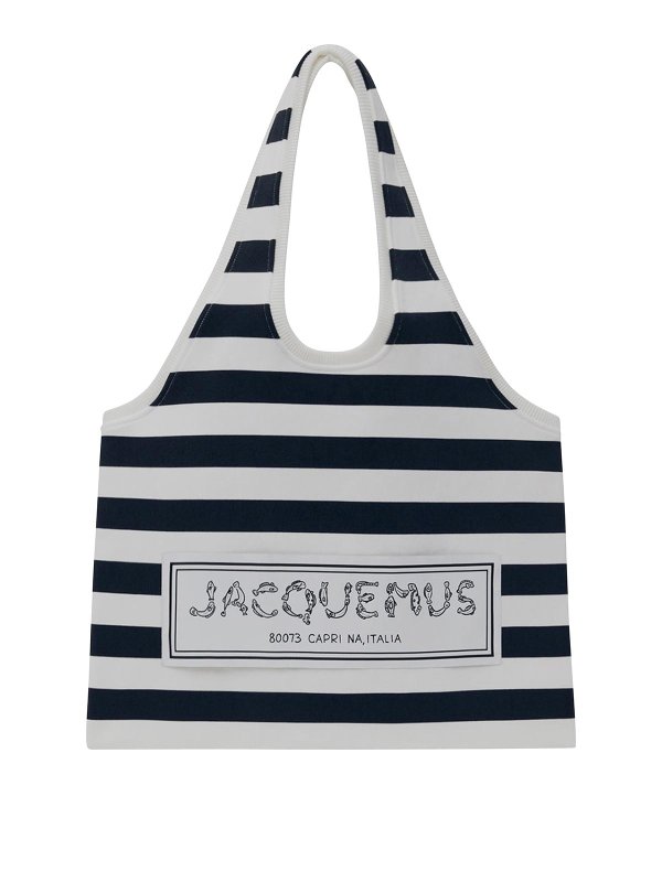JACQUEMUS: borse a spalla - Borsa in viscosa