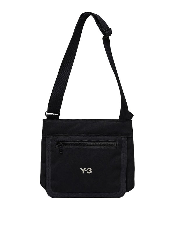 Y-3: borse a tracolla - Borsa In Tela