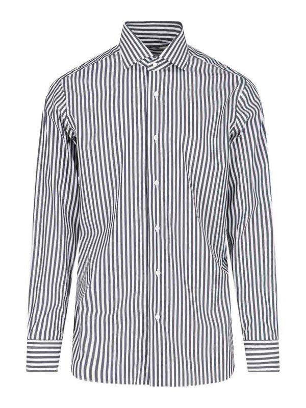 BARBA: シャツ - シャツ - グレー