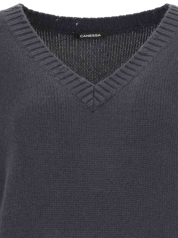 The Best Shops CANESSA: Pull col rond - Pull Col Rond - Gris