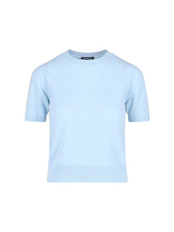 The Best Shops CANESSA: cardigans - Cardigan With Bicolor Crop Knit