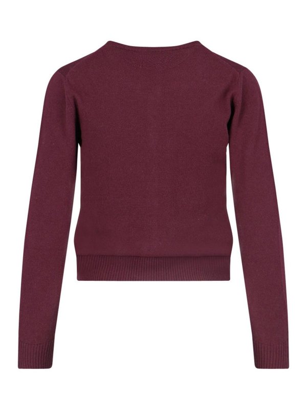 The Best Shops CANESSA: Cardigan With Bicolor Crop Knit