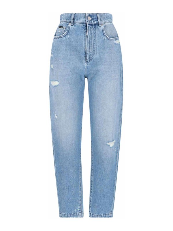 DOLCE & GABBANA: Jeans boot-cut - Jeans Boot-Cut - Amber