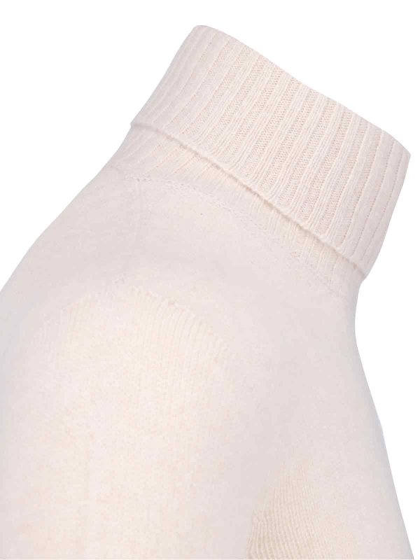 The Best Shops DRUMOHR: Col roulé & Col polo - Pull Col Roulé - Blanc