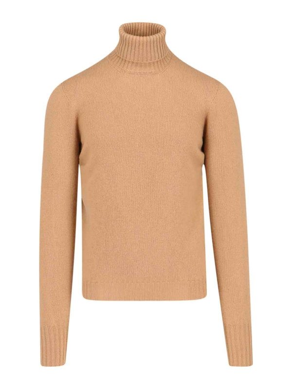 DRUMOHR: Col roulé & Col polo - Pull Col Roulé - Marron