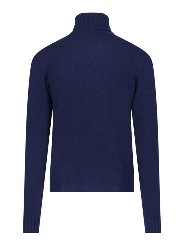 DRUMOHR: Rollkragenpullover  und Polo-Ausschnitt online - Rollkragenpullover - Blau