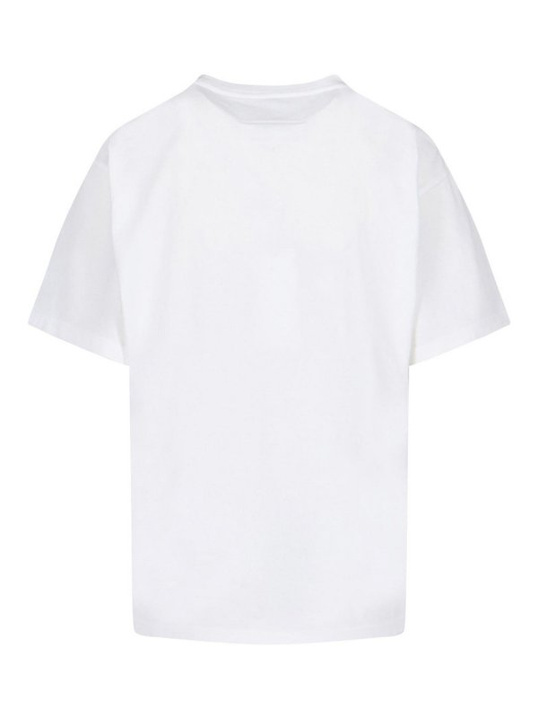MM6 MAISON MARGIELA: t-shirts online - Logo T-shirt