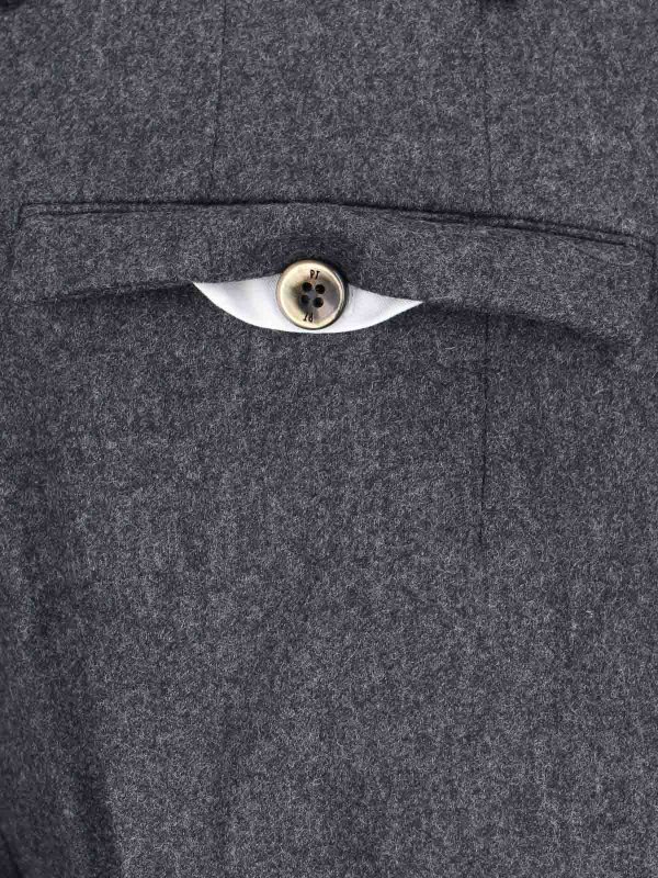 カジュアルパンツ - グレー shop online: PT TORINO