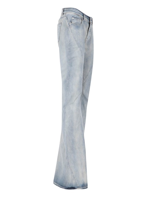 The Best Shops RICK OWENS: Bootcut - Bootcut Jeans - Blau