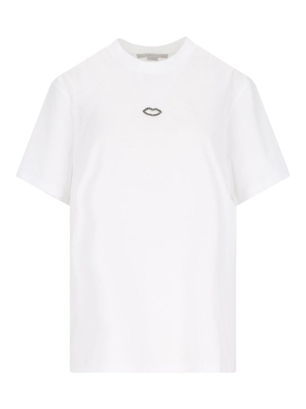 STELLA McCARTNEY: T-shirts - T-Shirt - Weiß