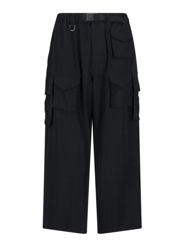 Y-3: pantaloni casual - Pantaloni Cargo