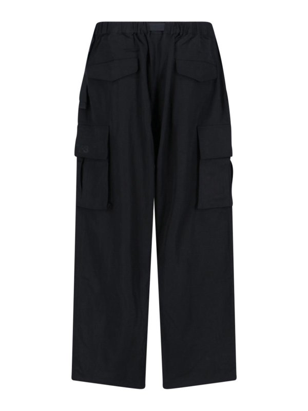 Y-3: pantaloni casual online - Pantaloni Cargo