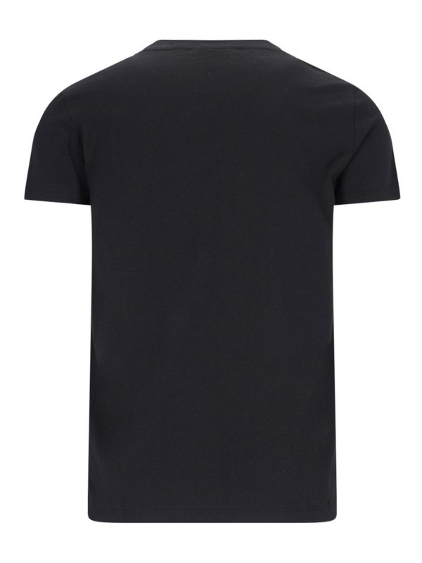 Balmain: t-shirt online - T-shirt con logo