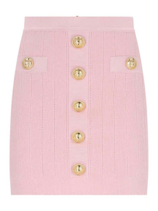 Balmain: ボートネック - ボートネック - ヌードカラー