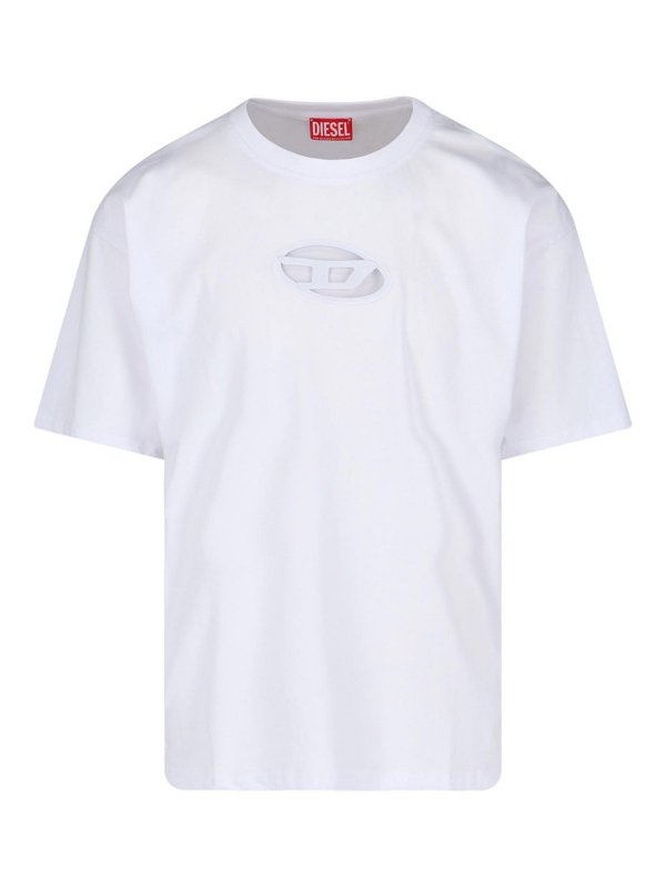 DIESEL: T-shirts - T-Shirt - Weiß