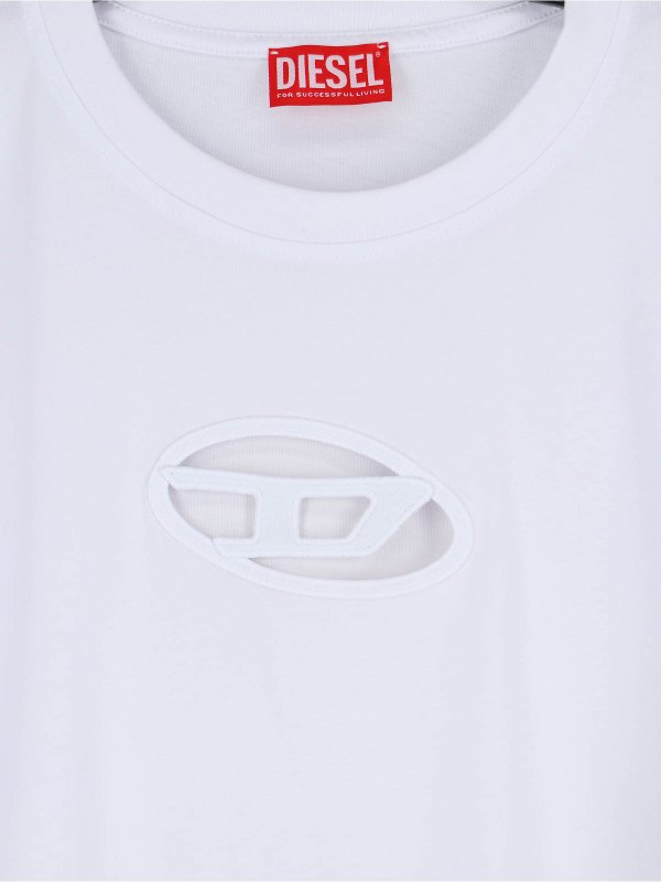 The Best Shops DIESEL: T-shirts - T-Shirt - Weiß
