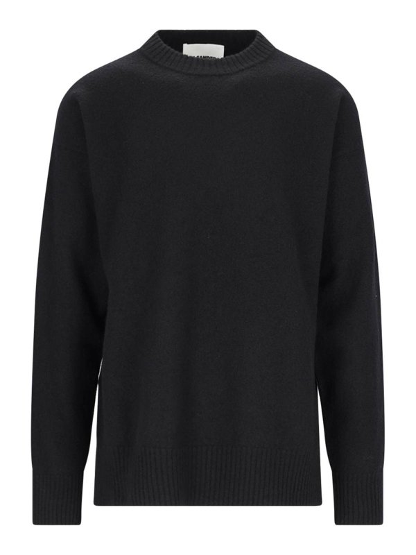 JIL SANDER: ボートネック - ボートネック - 黒
