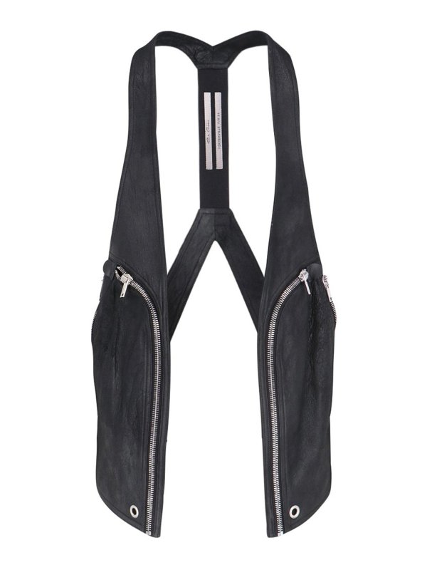 RICK OWENS: Westen - Weste - Schwarz