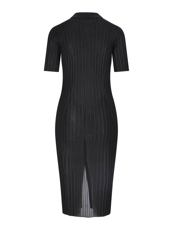 VERSACE: Knielange Kleider online - Knielanges Kleid - Schwarz