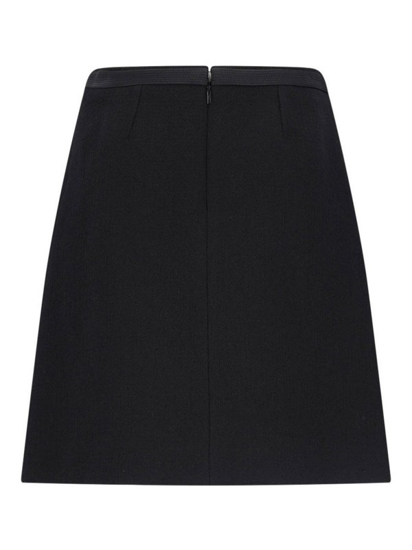 VERSACE: Knielange und Midi Röcke - Midirock - Schwarz